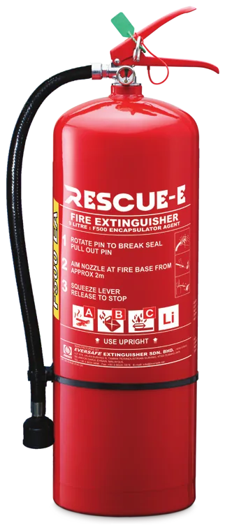 Rescue-E EEV9 9 litre EV fire extinguisher